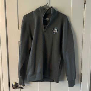 Gray Half-Zip Men's Sweater - Final Four Houston 2023- size small